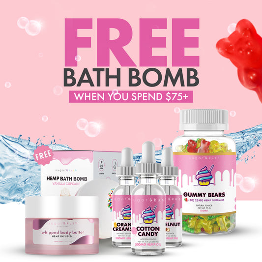 Free Bath Bomb + Sugar Body Scrub